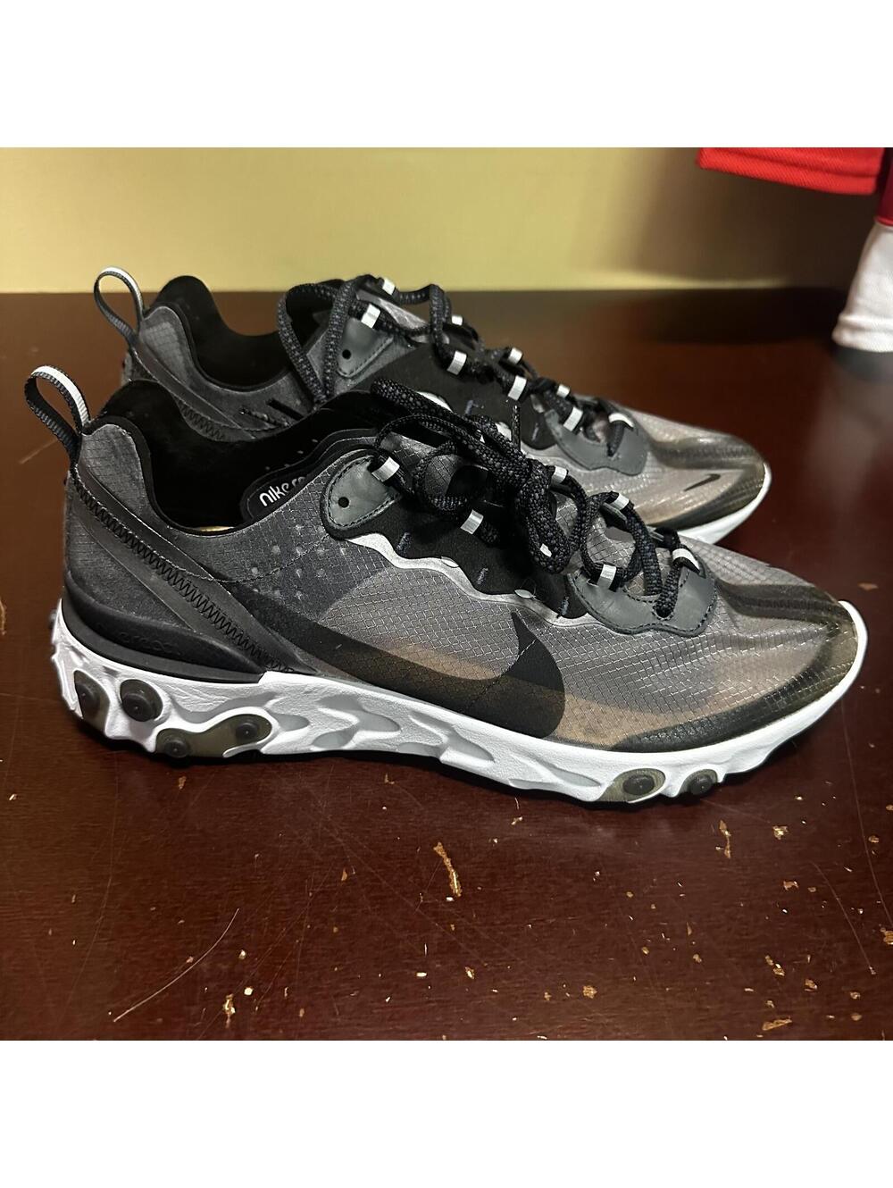 Nike React Element 87 Anthracite Gray AQ1090-001 Men's Sz 11.5 Shoes Sneakers